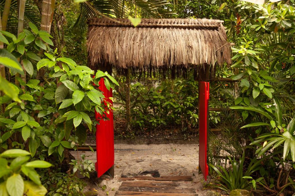Um jardim em Pousada das Meninas