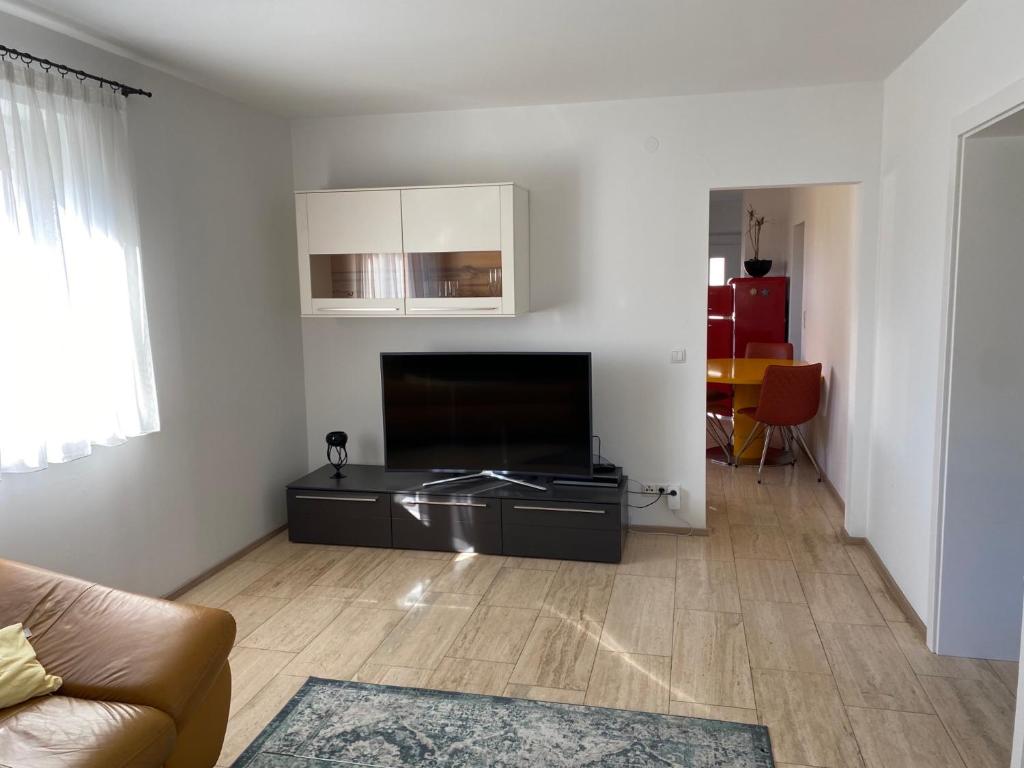 TV a/nebo společenská místnost v ubytování Appartment Nocksteinblick