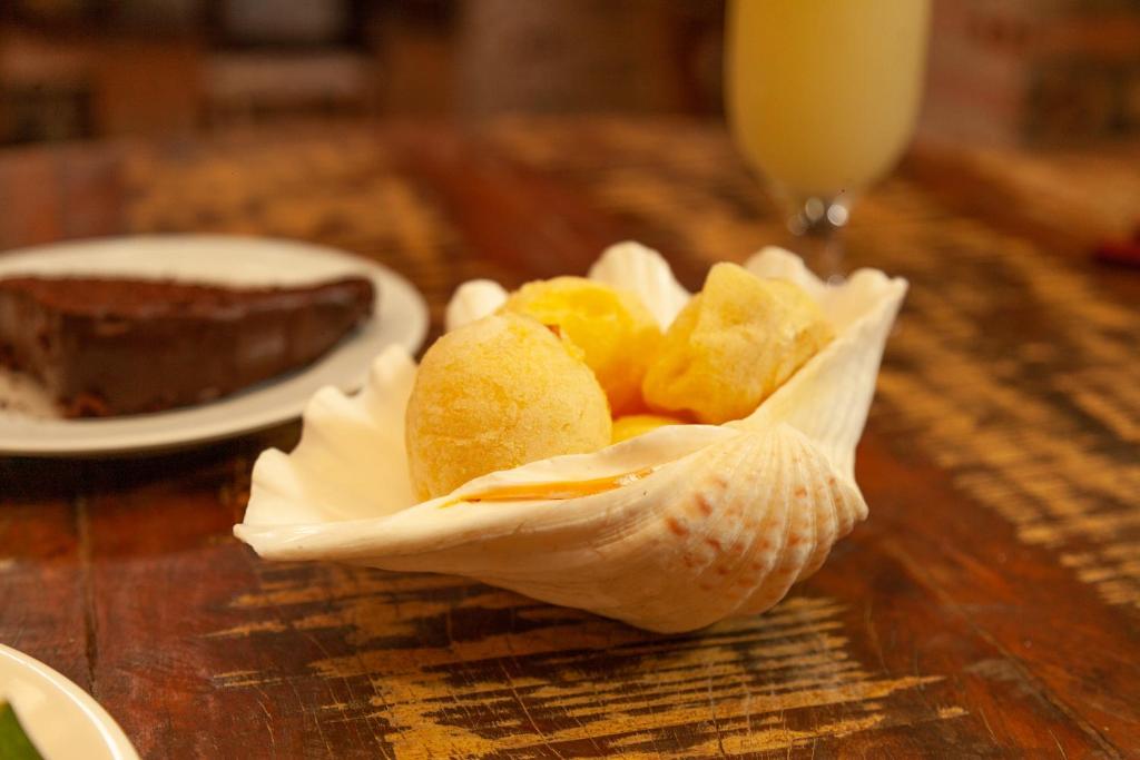 Comida in lodge ou em algum lugar perto