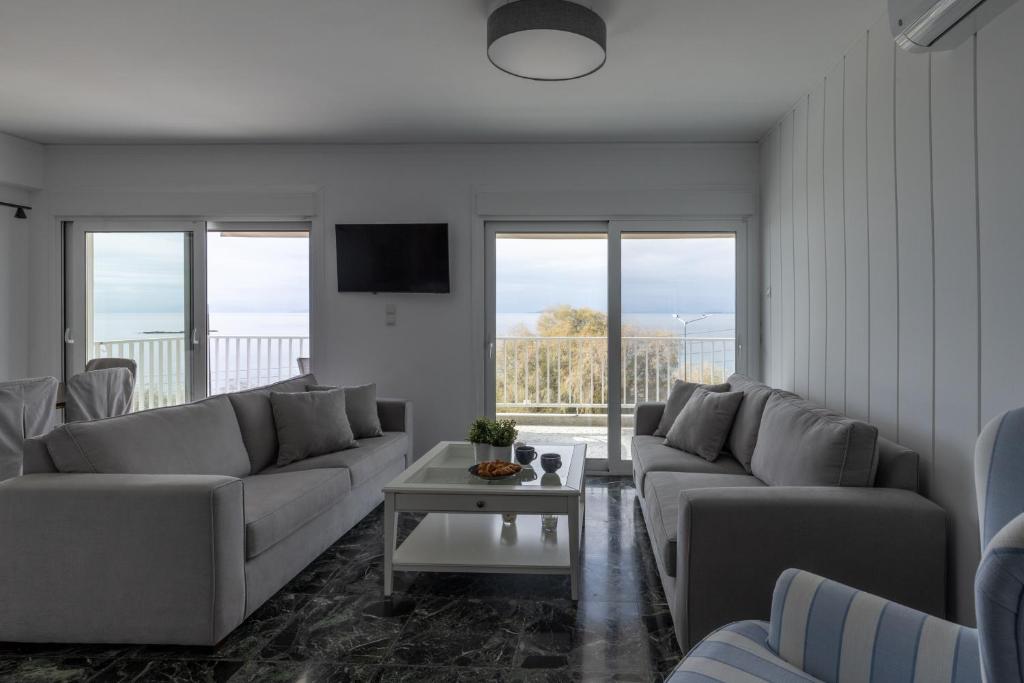Posedenie v ubytovaní Seaside Bliss Flat