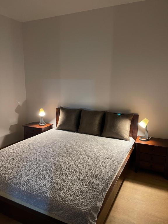 Llit o llits en una habitació de Villa D&M