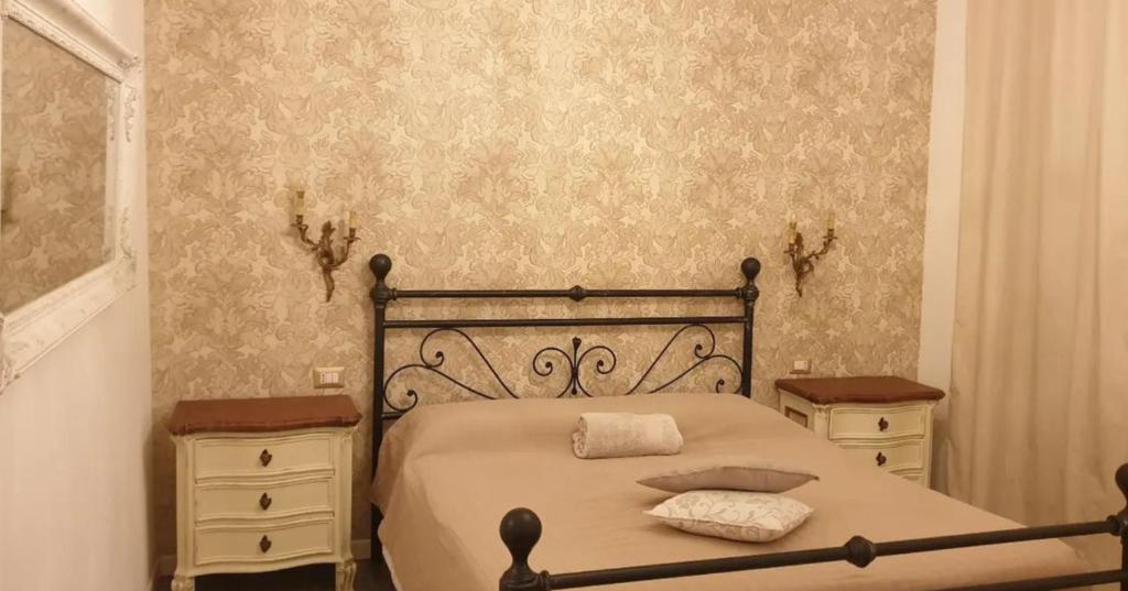 Postel nebo postele na pokoji v ubytování Ciao Verona Bed and Kitchen