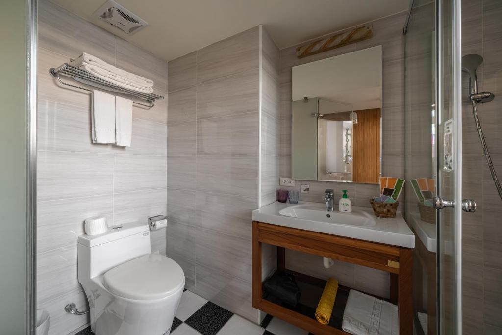 Koupelna v ubytování Anping Kensington Hotel