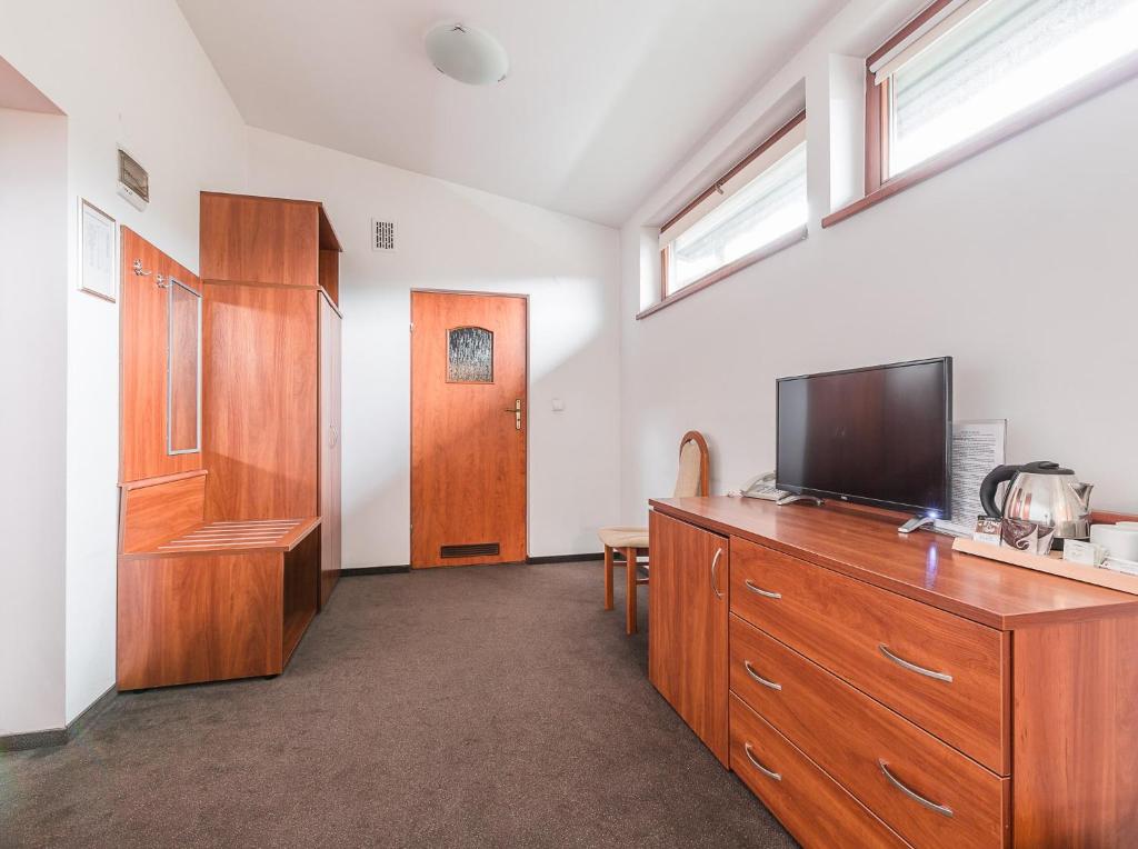 Kuchyň nebo kuchyňský kout v ubytování Wołosań B&B
