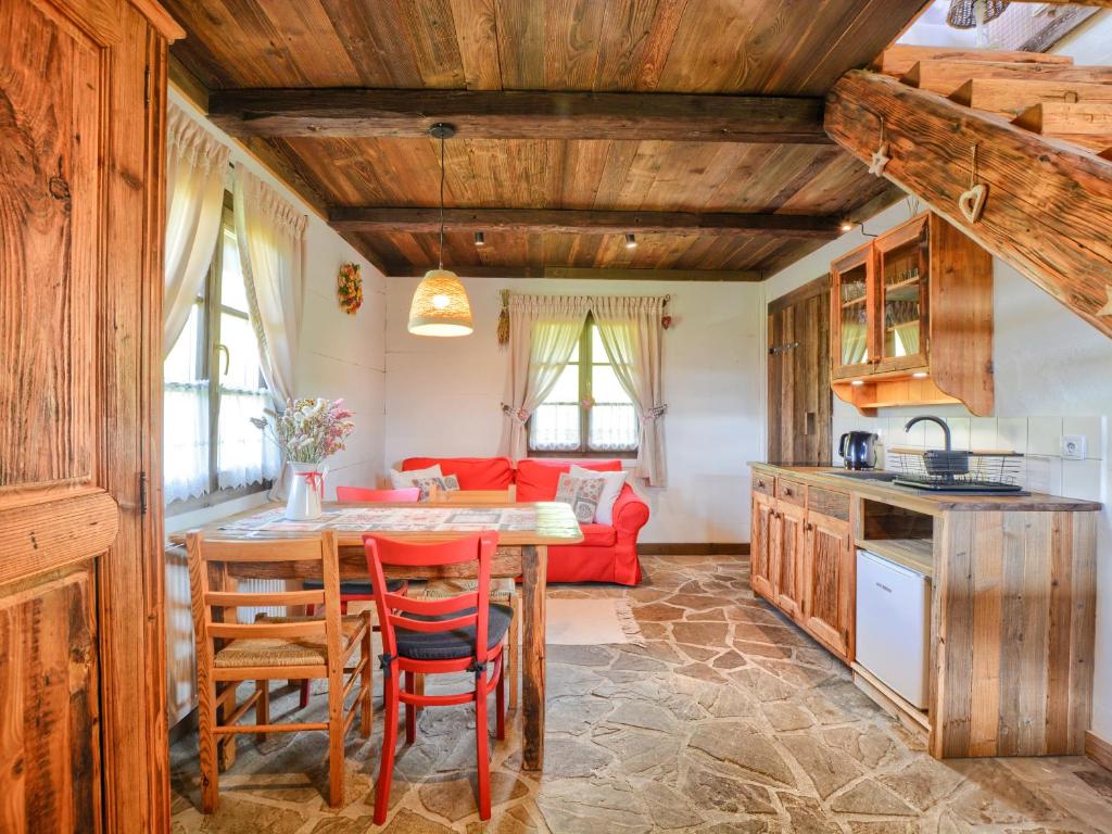 Kuchyň nebo kuchyňský kout v ubytování Gościniec Rabe - Agro&SPA
