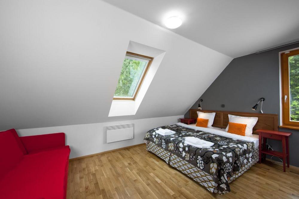 Postel nebo postele na pokoji v ubytování Penzion Blanko