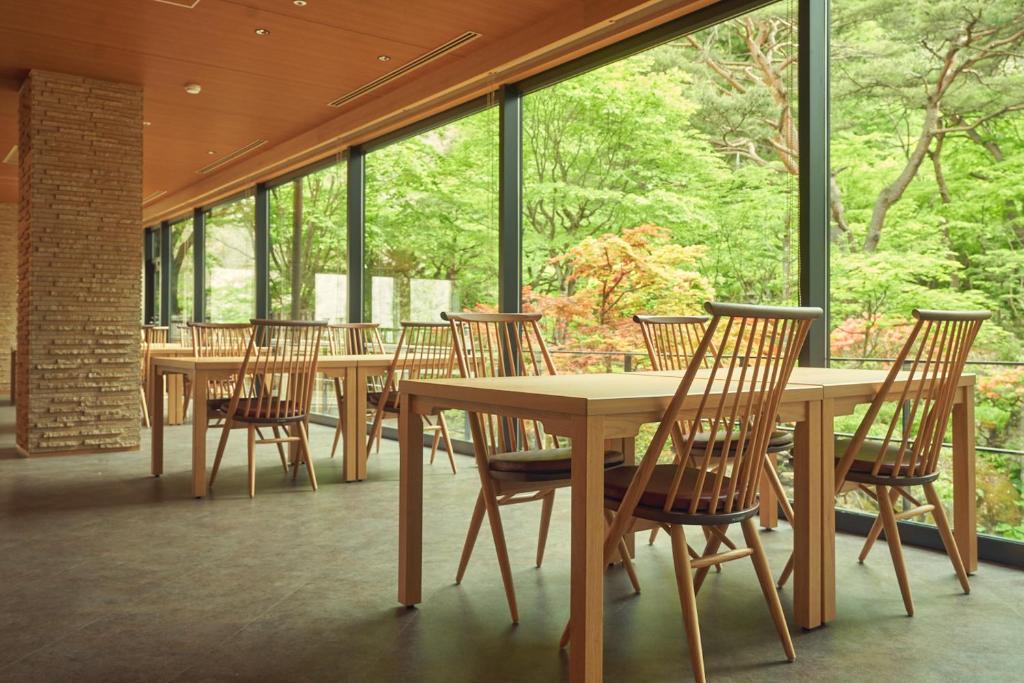Restaurace v ubytování Sansuiso Tsuchiyu Spa