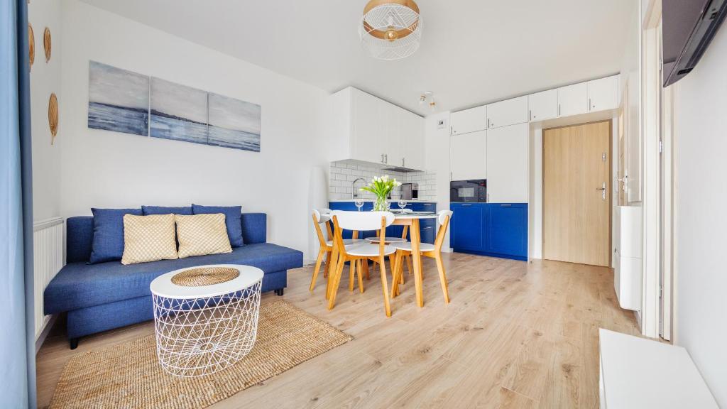 Kuchyňa alebo kuchynka v ubytovaní Prywatne apartamenty Sun & Snow w Porta Mare
