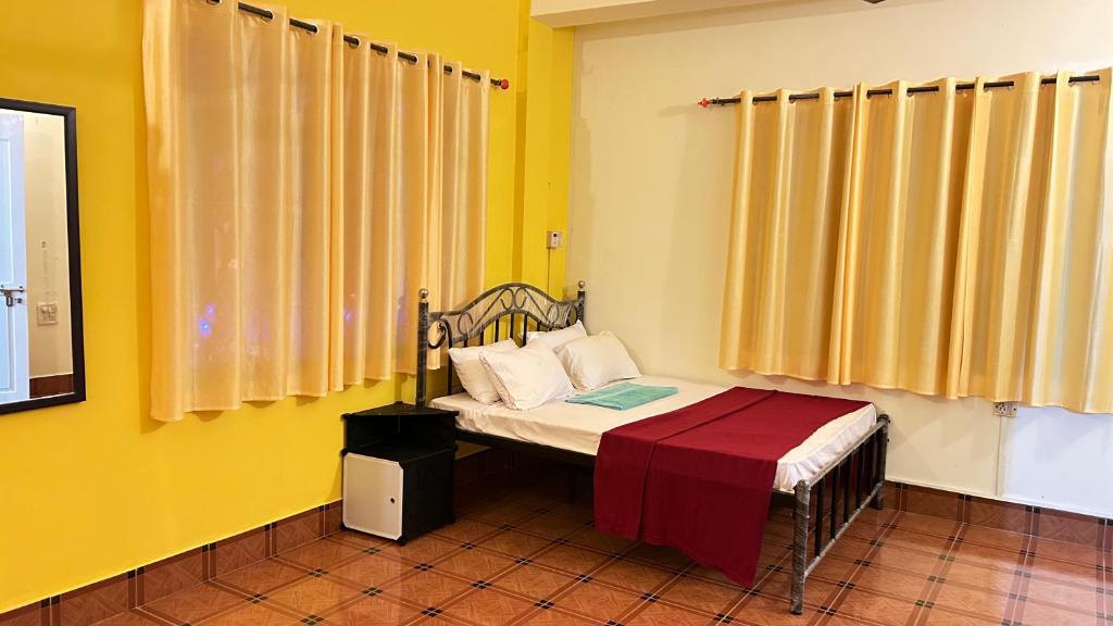 Postel nebo postele na pokoji v ubytování Muffys Holiday Home