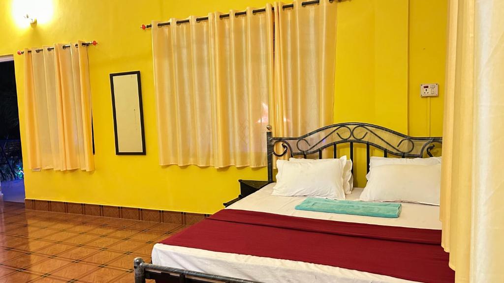 Postel nebo postele na pokoji v ubytování Muffys Holiday Home