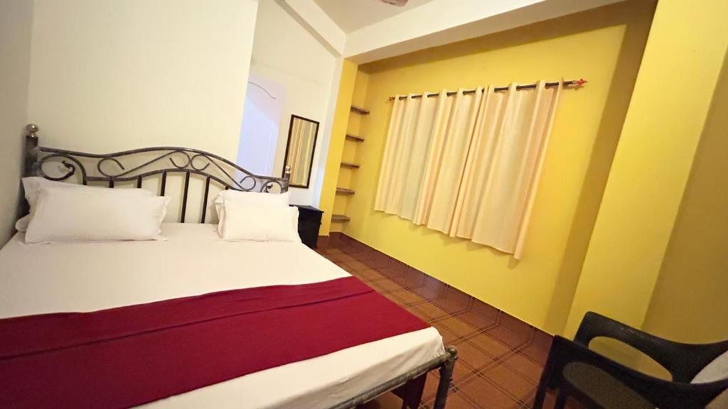 Postel nebo postele na pokoji v ubytování Muffys Holiday Home
