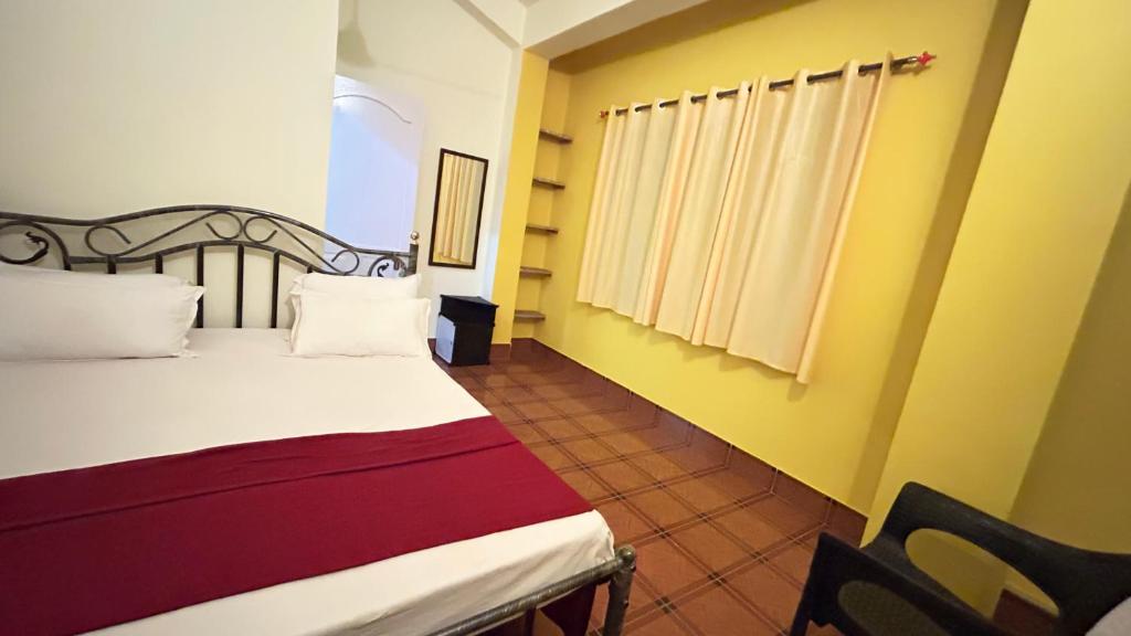Postel nebo postele na pokoji v ubytování Muffys Holiday Home