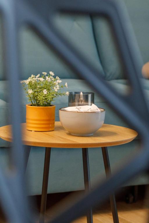 Posedenie v ubytovaní Green Square Apartments Świnoujście by Noclegi Renters