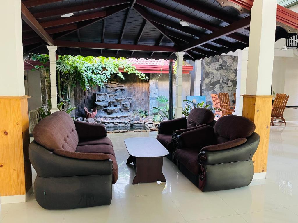 Posezení v ubytování Ama Residence