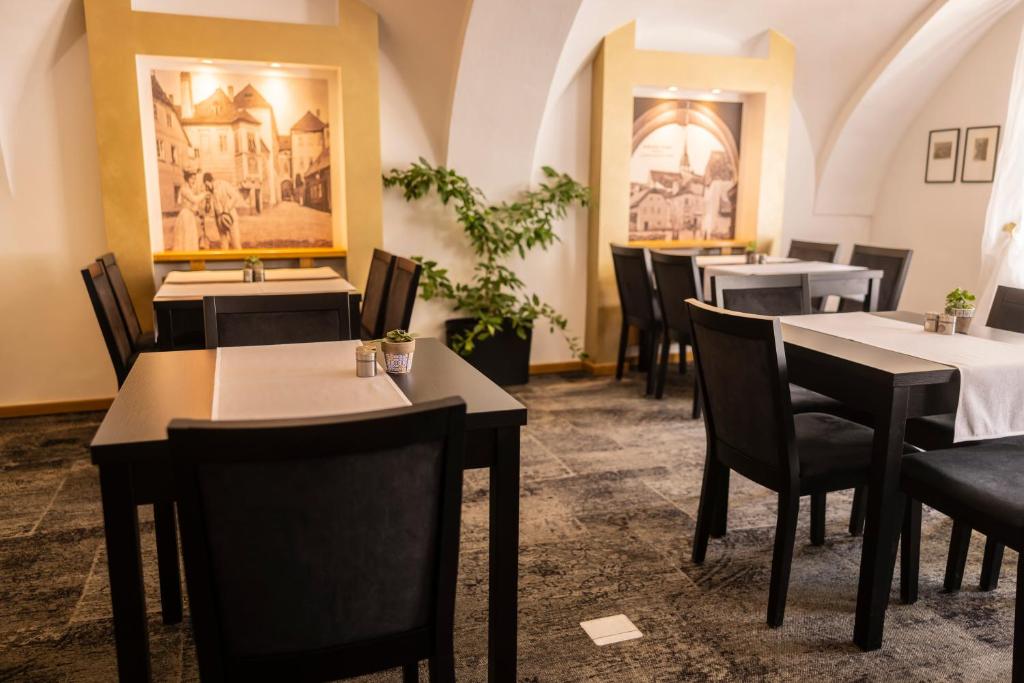 Posezení v ubytování Hotel Bílá Paní