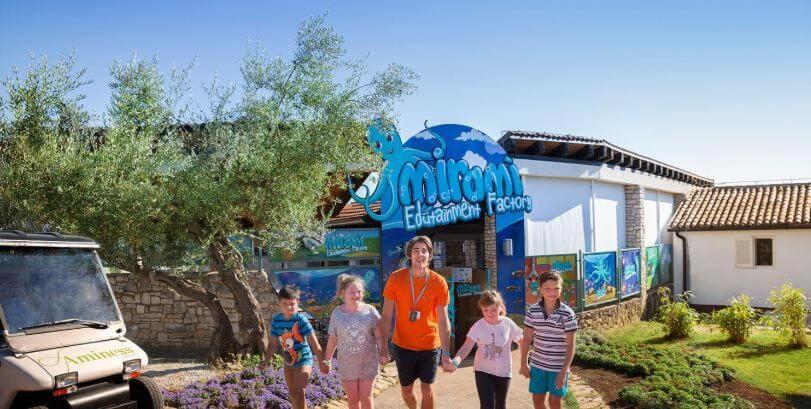 Děti v ubytování Easyatent Safari tent Aminess Maravea