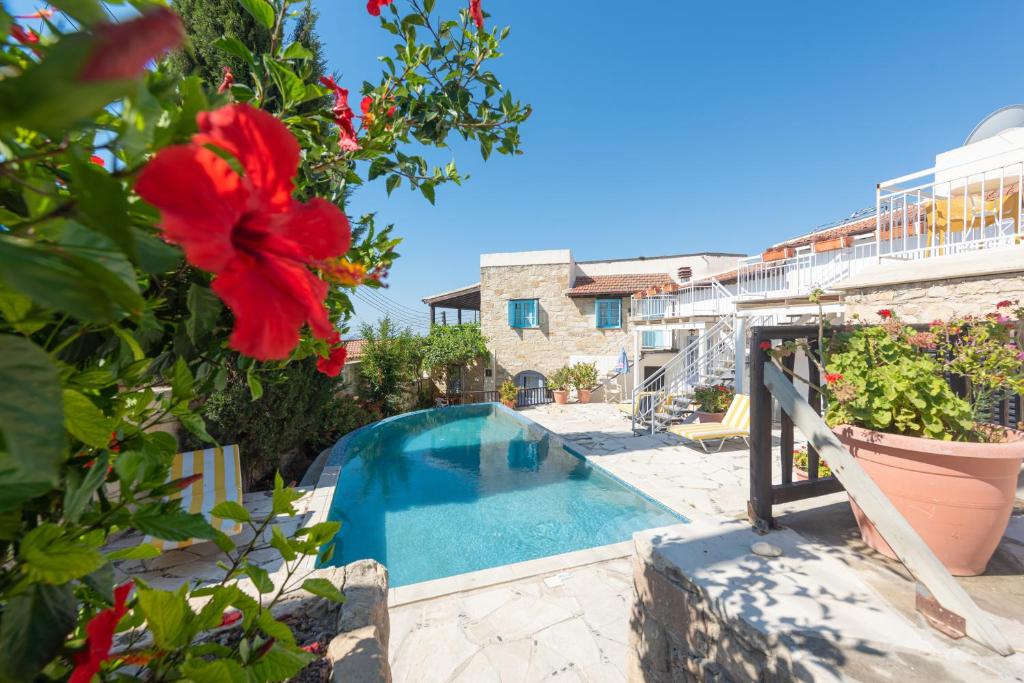 Cyprus Villages Hotel & Restaurant - Central Location - Bed & Breakfast - With Access To Pool And Stunning Views - Apartamento Com Vista Para A Piscina - Dane House