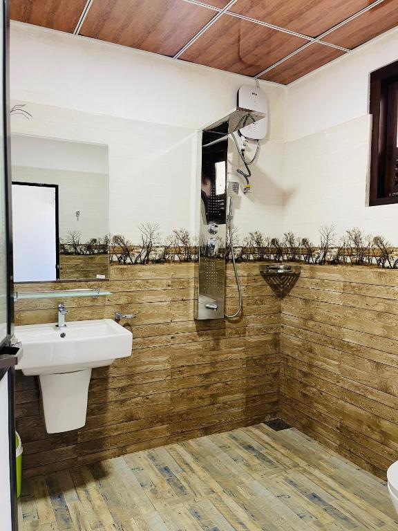 Koupelna v ubytování Ama Residence