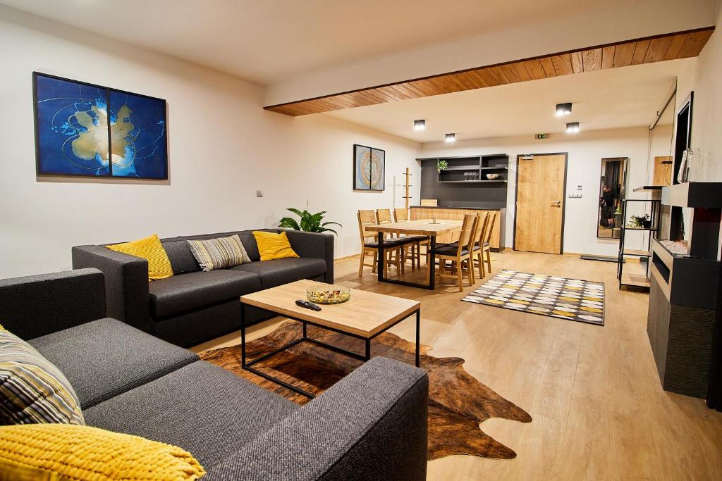 Posezení v ubytování Apartmány Výsluní