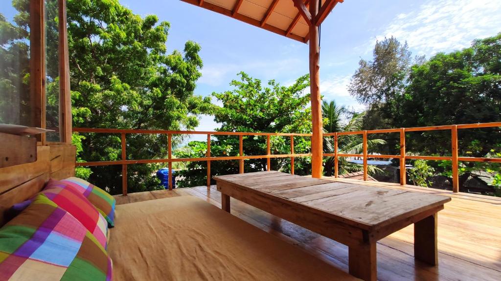 Balkón nebo terasa v ubytování Surf Beach Hotel