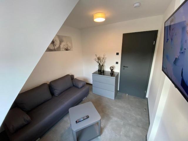 Posezení v ubytování Ferienhaus Deluxe