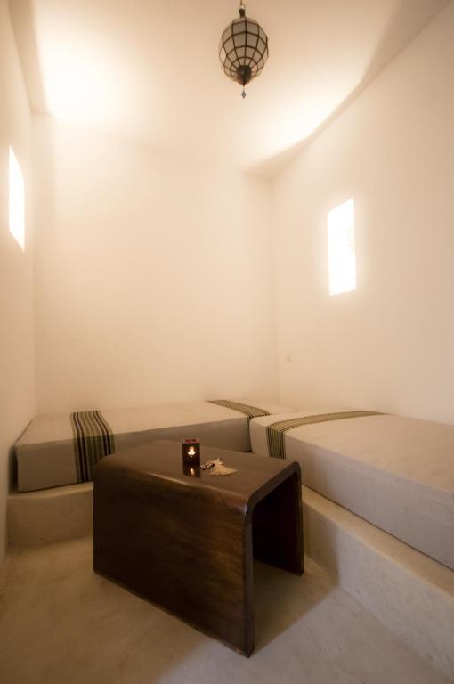 Istumisnurk majutusasutuses Riad El Maâti