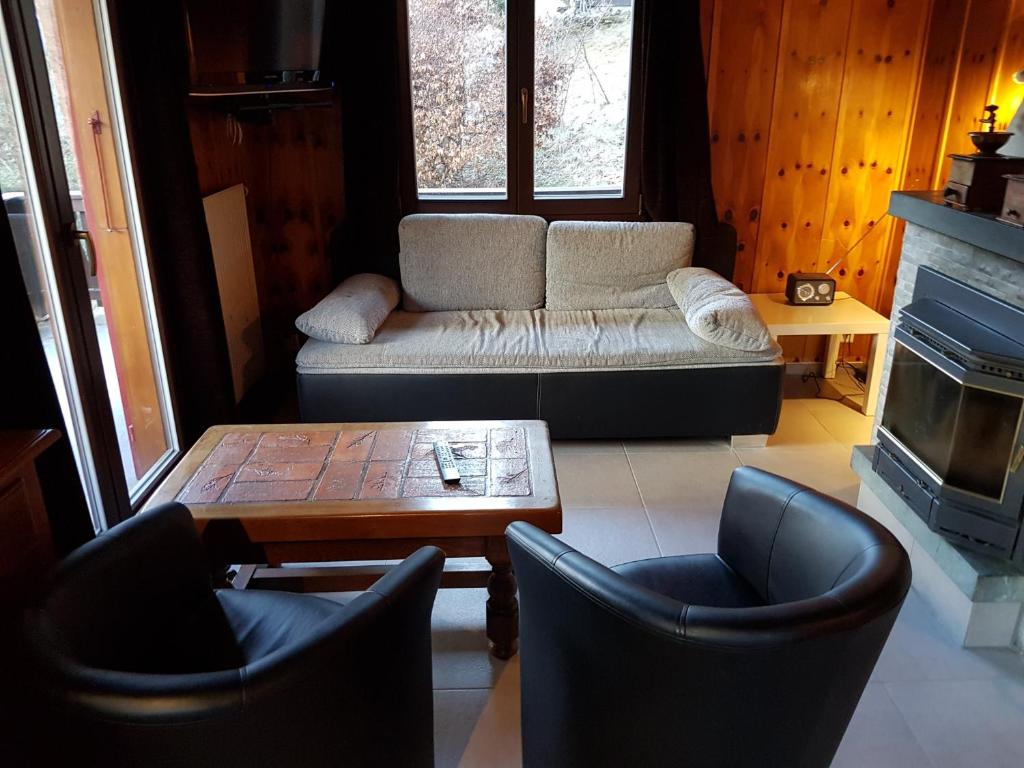 Posezení v ubytování Chalet Amanda