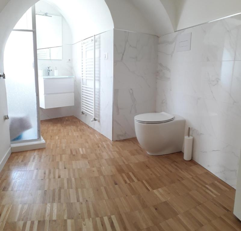 Koupelna v ubytování La Casa del Dottore