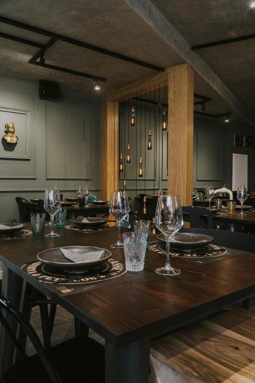 Restaurace v ubytování Lugar do Ourives Boutique Hotel