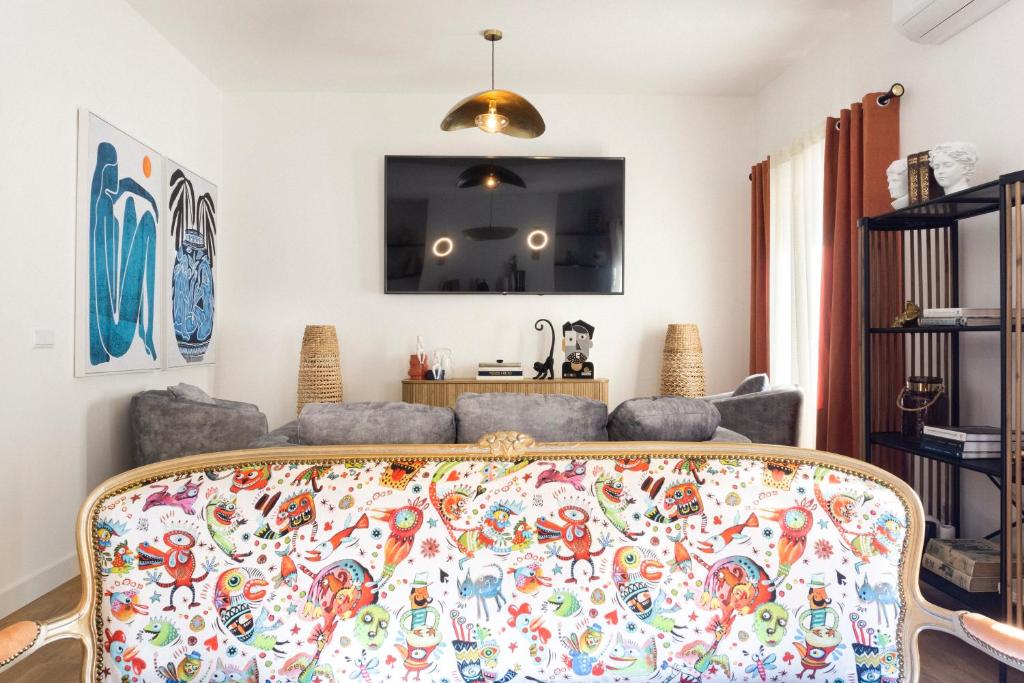 Postel nebo postele na pokoji v ubytování Lugar do Ourives Boutique Hotel