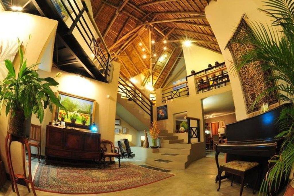 Lobby eller resepsjon på Utopia in Africa Guest Villa