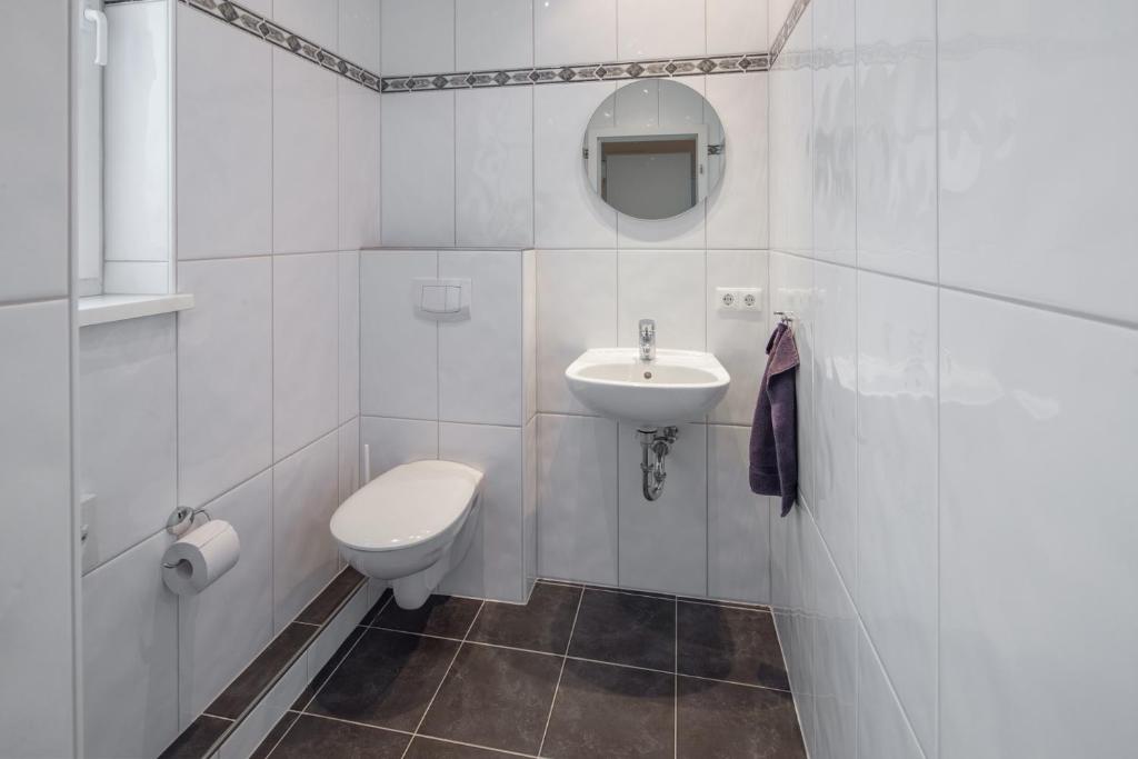 Koupelna v ubytování Michels Haus Kleine Auszeit