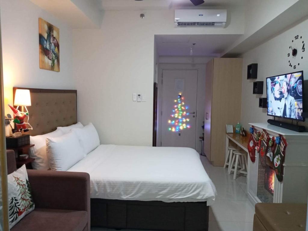 TV a/nebo společenská místnost v ubytování Sky breeze haven