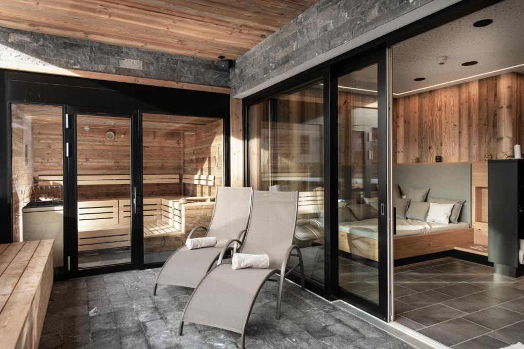 Postel nebo postele na pokoji v ubytování B&B Hotel Das Diellehen