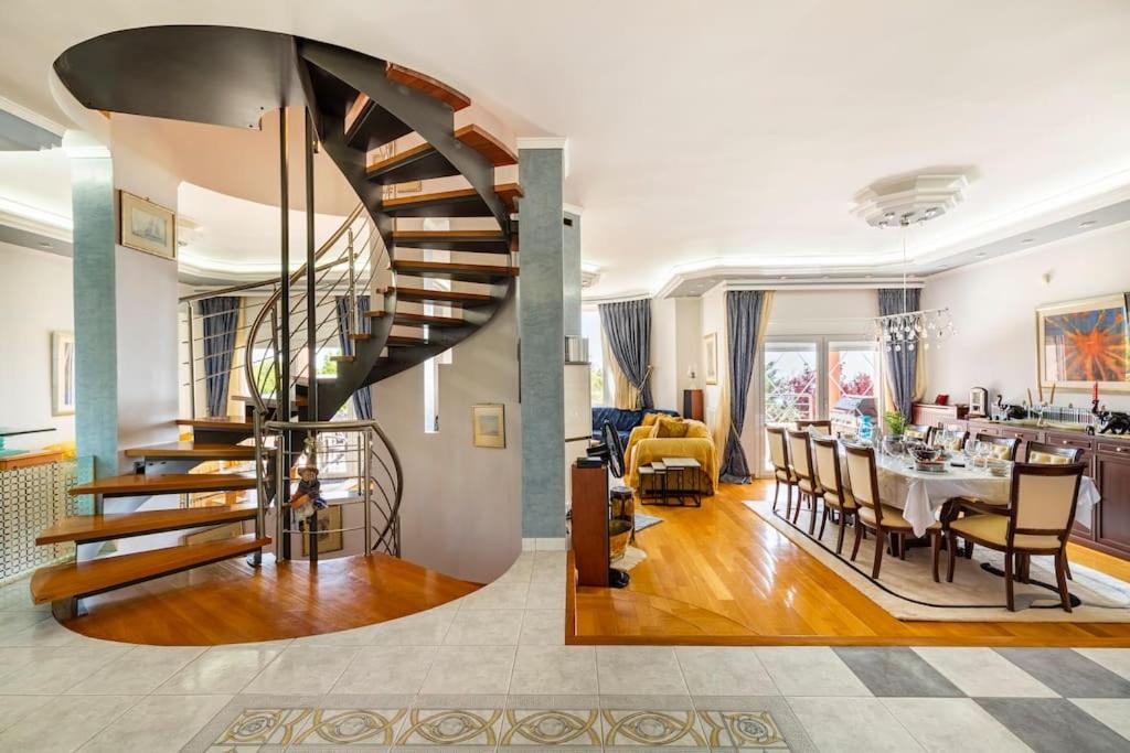 Posezení v ubytování Villa serenity