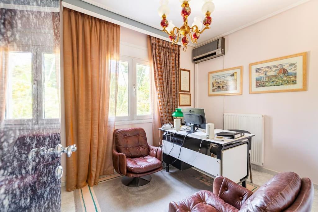 Posezení v ubytování Villa serenity