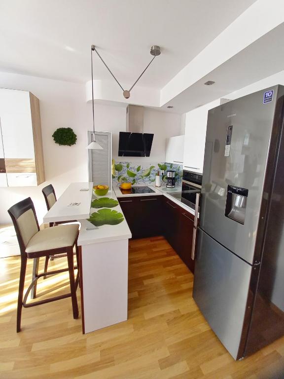 Kuchyňa alebo kuchynka v ubytovaní Apartament Krokus