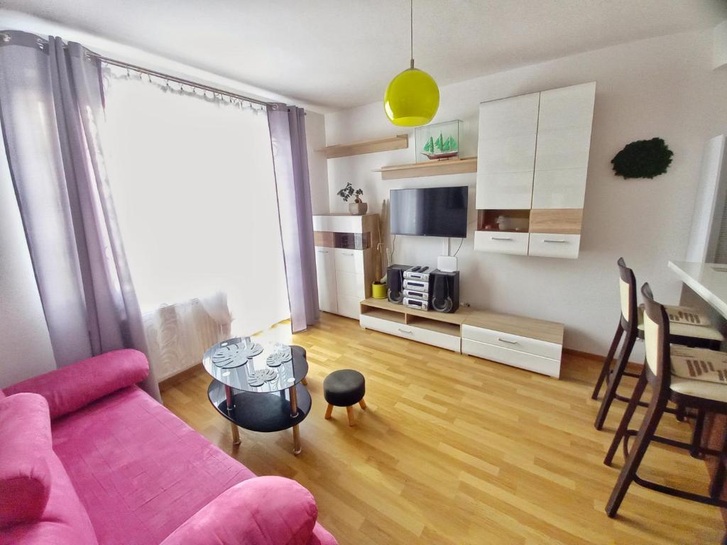 Kuchyňa alebo kuchynka v ubytovaní Apartament Krokus