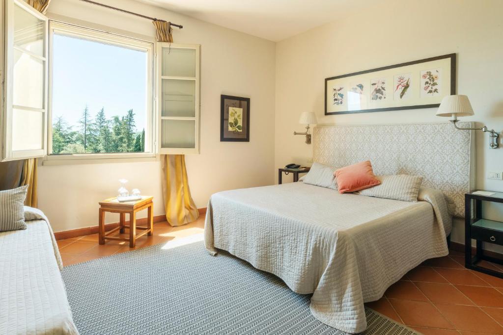 Si Montalcino Hotel - Dreibettzimmer Mit Aussicht