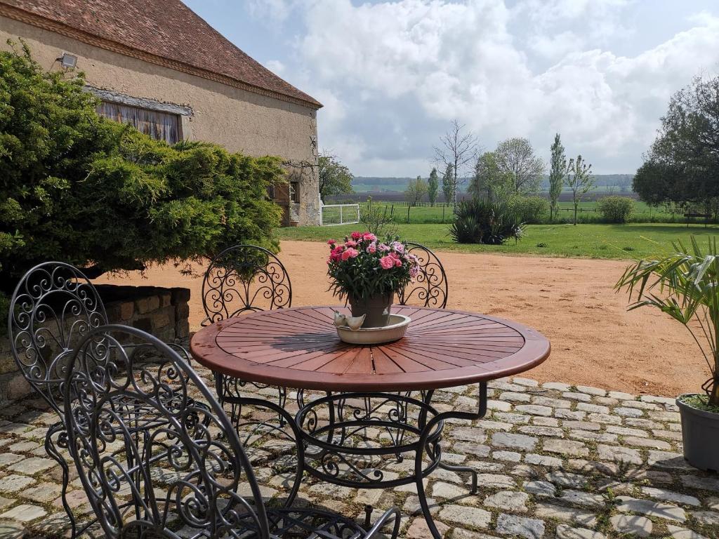 Vonkajšia záhrada v ubytovaní Chambres d'hôtes Domaine des Formes