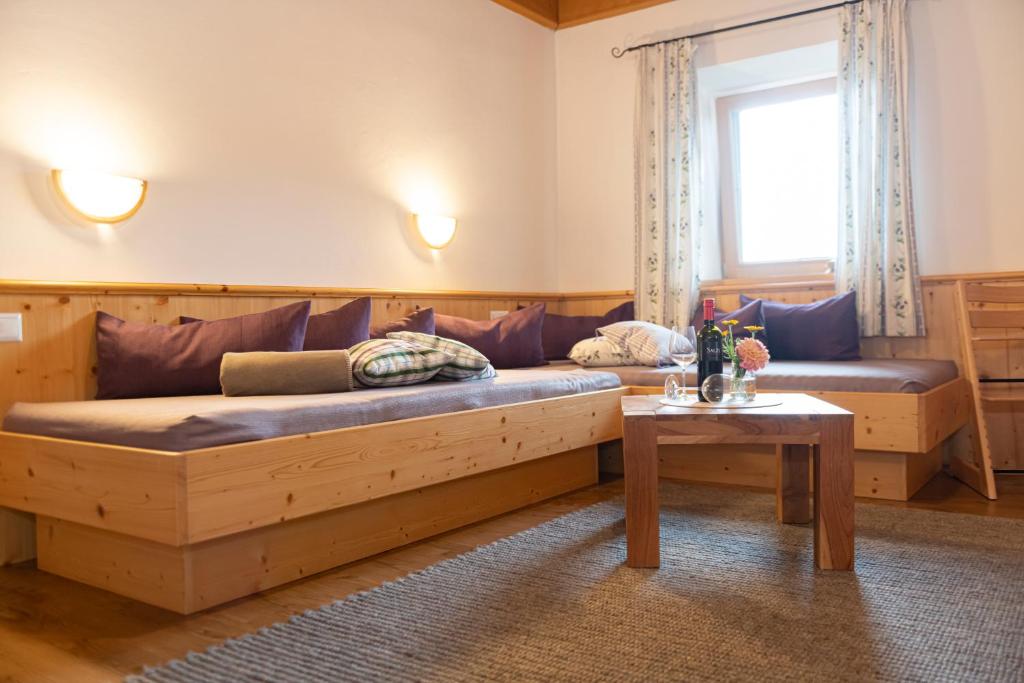 Posedenie v ubytovaní Hartlhof Urlaub am Baby- und Kinderbauernhof