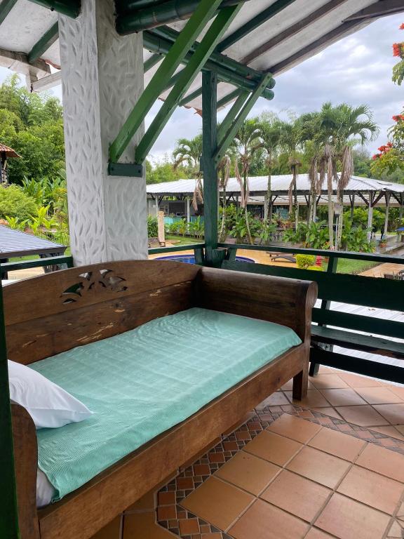 Balkón nebo terasa v ubytování Villa Juana Hotel