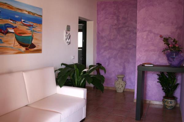 Posezení v ubytování B&B Villa Francesco