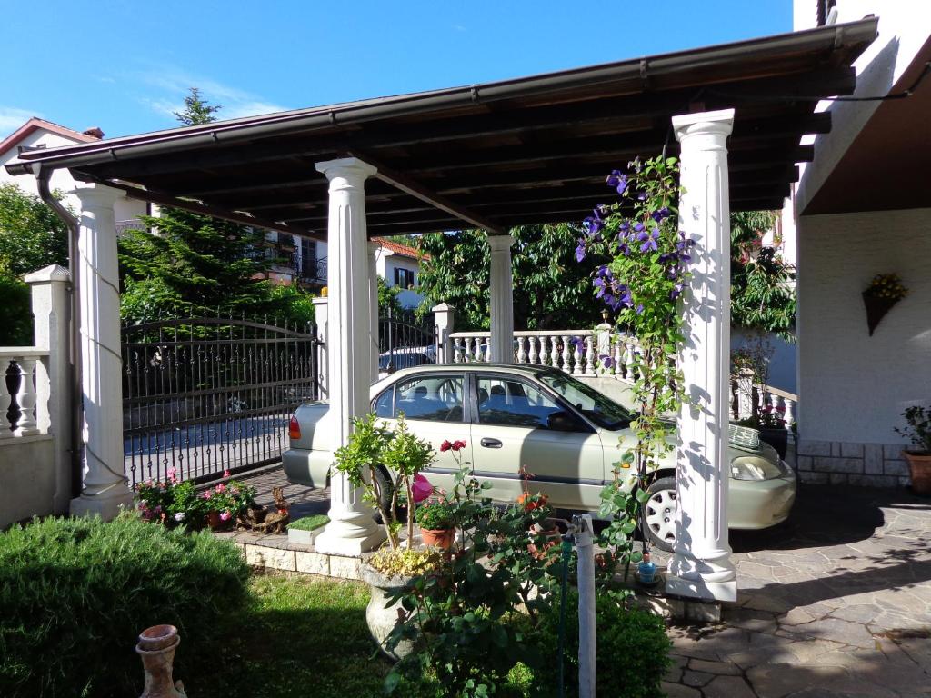Zahrada ubytování Apartments Butinar Pri Kapitanu