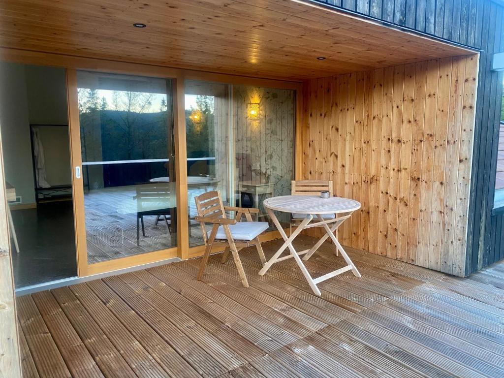 Balkón nebo terasa v ubytování Agroturismo Azkarraga
