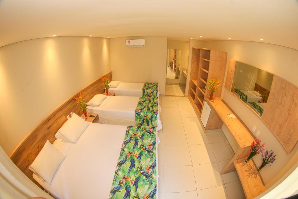 Postel nebo postele na pokoji v ubytování Cana Brava All Inclusive Resort