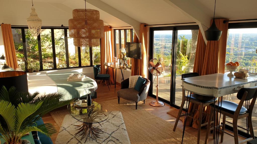 lodge-bélvédere sur les hauteurs de vichy - Estudio Con Mountain View