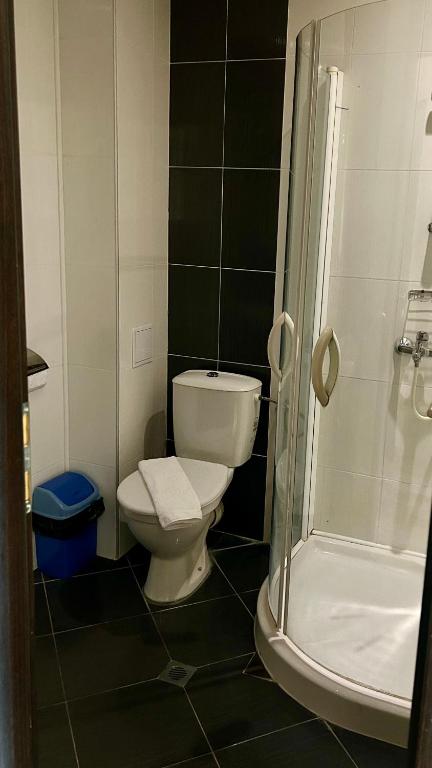 Koupelna v ubytování Dragoman Hotel