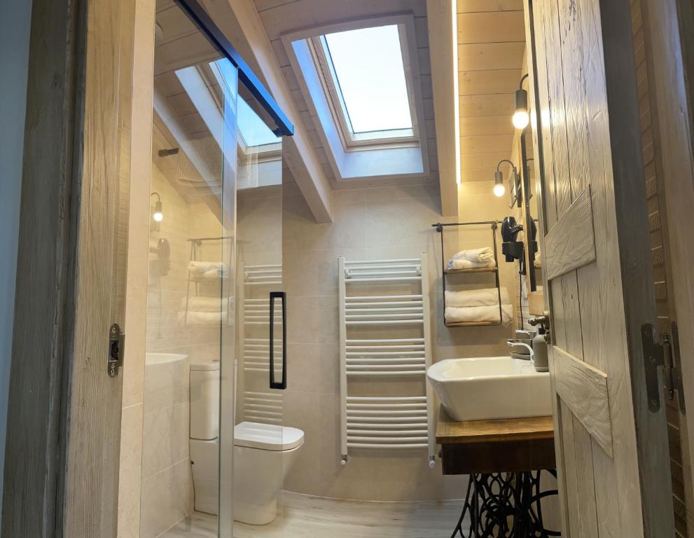 Koupelna v ubytování Apartamentos Casa Isabale