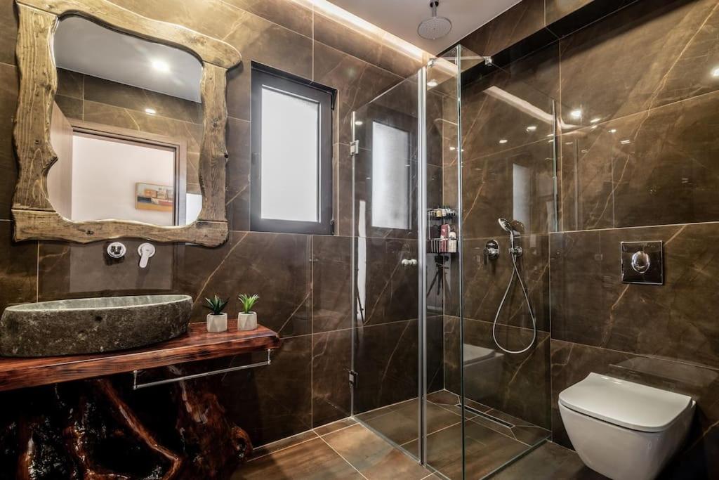 Kúpeľňa v ubytovaní Villa Infinito